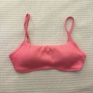 Hollister Pink Bikini Top - Size Medium